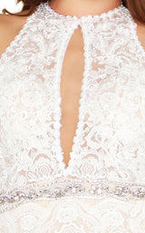 5 of 6 Mac Duggal 12150R Ivory/Nude