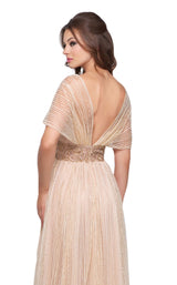 6 of 6 Mac Duggal 12174D Champagne