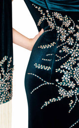 5 of 6 Mac Duggal 12186R Deep Emerald