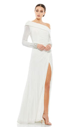 2 of 6 Mac Duggal 12231 White