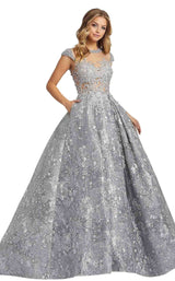 1 of 4 Mac Duggal 12308D Platinum