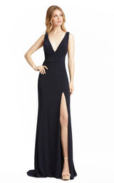 1 of 4 Mac Duggal 12336i Dress Midnight-Blue