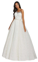 1 of 4 Mac Duggal 12341M Ivory