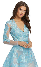 5 of 6 Mac Duggal 12347D Ice Blue