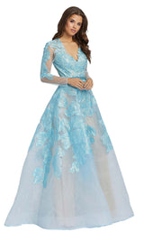 2 of 6 Mac Duggal 12347D Ice Blue