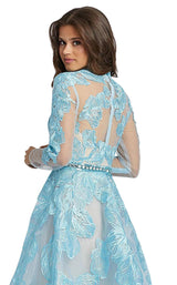 6 of 6 Mac Duggal 12347M Ice Blue