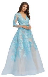 1 of 6 Mac Duggal 12347M Ice Blue