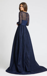 2 of 2 Mac Duggal 12356 Dress Navy