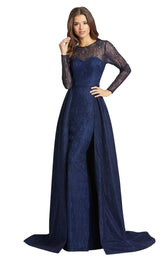 1 of 4 Mac Duggal 12356D Navy