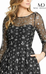 3 of 3 Mac Duggal 12360D Dress Black
