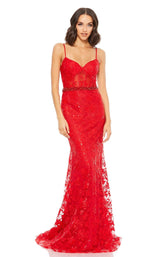 1 of 3 Mac Duggal 12406 Dress Red