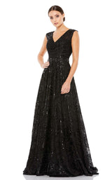 1 of 3 Mac Duggal 12413 Dress Black