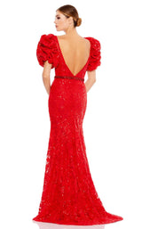 2 of 3 Mac Duggal 12421D Dress Red