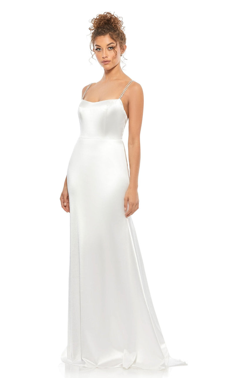 Mac Duggal 12428 Dress White