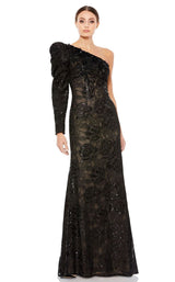 1 of 3 Mac Duggal 12444D Dress Black