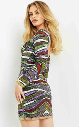 8 of 9 Jovani 1245 Dress Multi