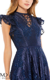 3 of 3 Mac Duggal 12467D Dress Navy