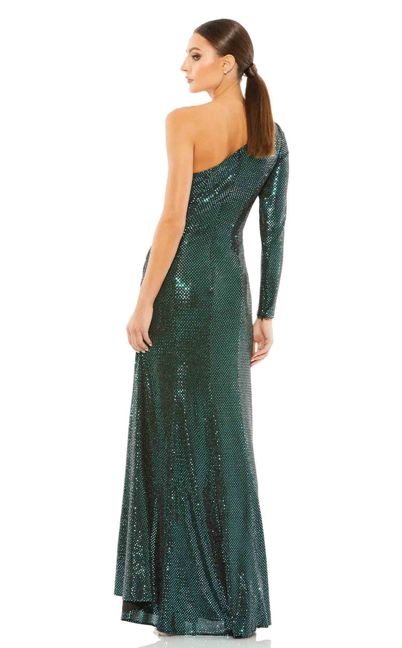 Mac Duggal 12501 Dress Bottle-Green