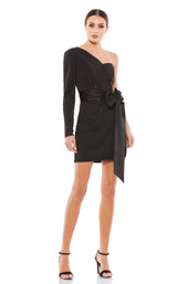 1 of 3 Mac Duggal 12509 Dress Black