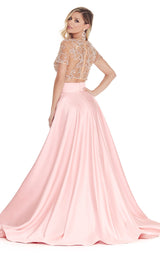 6 of 8 Ashley Lauren 1251 Dress Blush
