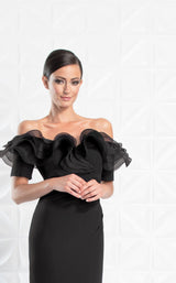 9 of 10 Daymor 1257 Dress Black