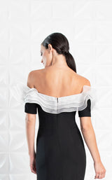 10 of 10 Daymor 1257 Dress Black-White