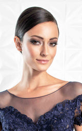 7 of 7 Daymor 1274 Dress Navy