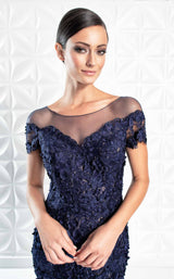 3 of 7 Daymor 1274 Dress Navy
