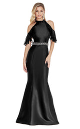 1 of 5 Ashley Lauren 1275 Dress Black