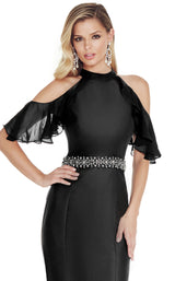 5 of 5 Ashley Lauren 1275 Dress Black