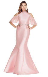 2 of 5 Ashley Lauren 1275 Dress Blush