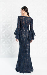 4 of 8 Daymor 1276 Dress Navy