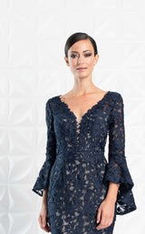 6 of 8 Daymor 1276 Dress Navy