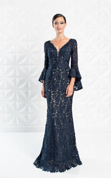 2 of 8 Daymor 1276 Dress Navy