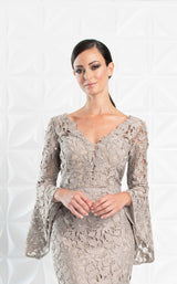 5 of 8 Daymor 1276 Dress Taupe