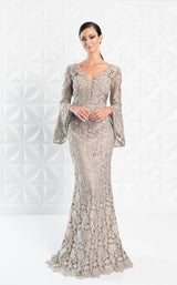 1 of 8 Daymor 1276 Dress Taupe