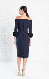 5 of 10 Daymor 1281 Dress Navy