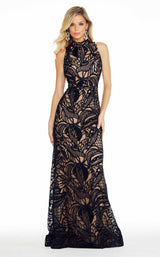 3 of 8 Ashley Lauren 1284 Dress Black