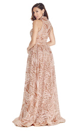 6 of 8 Ashley Lauren 1284 Dress Rose-Gold