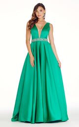 1 of 3 Ashley Lauren 1304 Dress Emerald