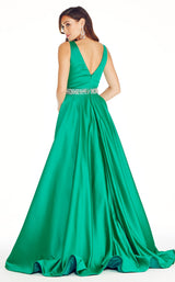 2 of 3 Ashley Lauren 1304 Dress Emerald