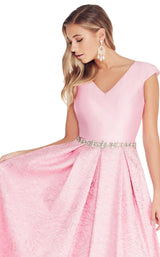 6 of 6 Ashley Lauren 1306 Dress Pink