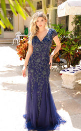 1 of 2 Primavera Couture 13112 Dress Midnight