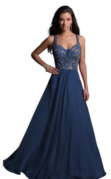 1 of 4 Nina Canacci 1324 Navy