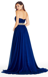 4 of 5 Ashley Lauren 1324 Dress Royal-Two-Tone