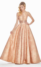 2 of 4 Ashley Lauren 1329 Dress Bronze