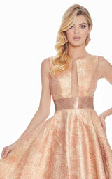 4 of 4 Ashley Lauren 1329 Dress Bronze