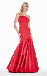 1 of 4 Ashley Lauren 1330 Dress Red