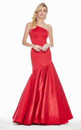 2 of 4 Ashley Lauren 1330 Dress Red
