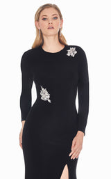 3 of 3 Ashley Lauren 1331 Dress Black